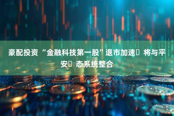 豪配投资 “金融科技第一股”退市加速 将与平安⽣态系统整合