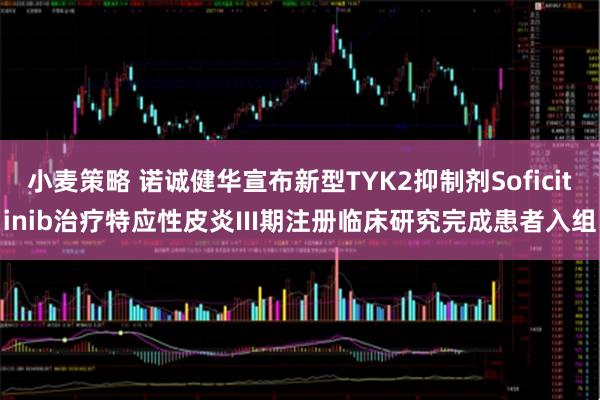 小麦策略 诺诚健华宣布新型TYK2抑制剂Soficitinib治疗特应性皮炎III期注册临床研究完成患者入组